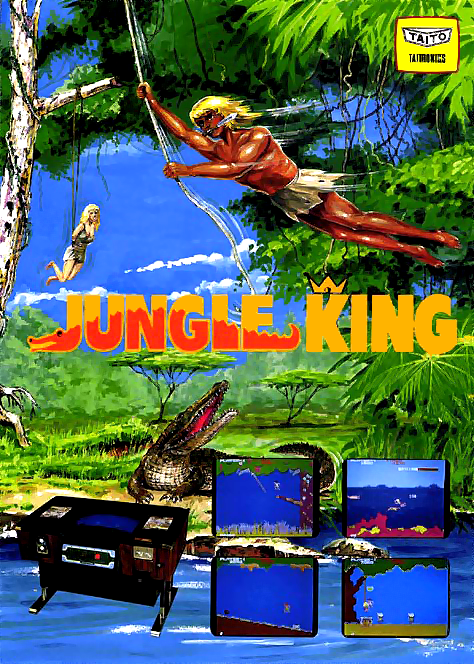 Jungle King (alternate sound) Arcade Game Cover